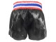 Boxsense Retro Short Boxe Thai Femmes : BXSRTO-001-Noir-W